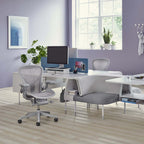 Aeron Re-Mastered Mineral/Blankpolerat från Vålamagasinet Skrivbordsstolar, Herman Miller, Image-4