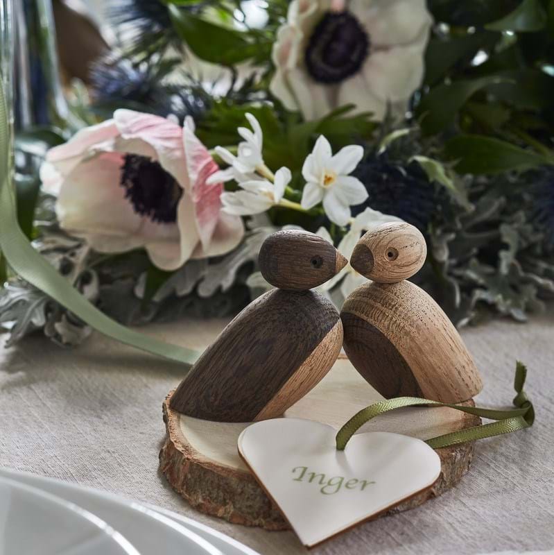 Lovebirds Sparvar 2-Pack från Vålamagasinet Övriga inredningsdetaljer, Kay Bojesen, Image-3