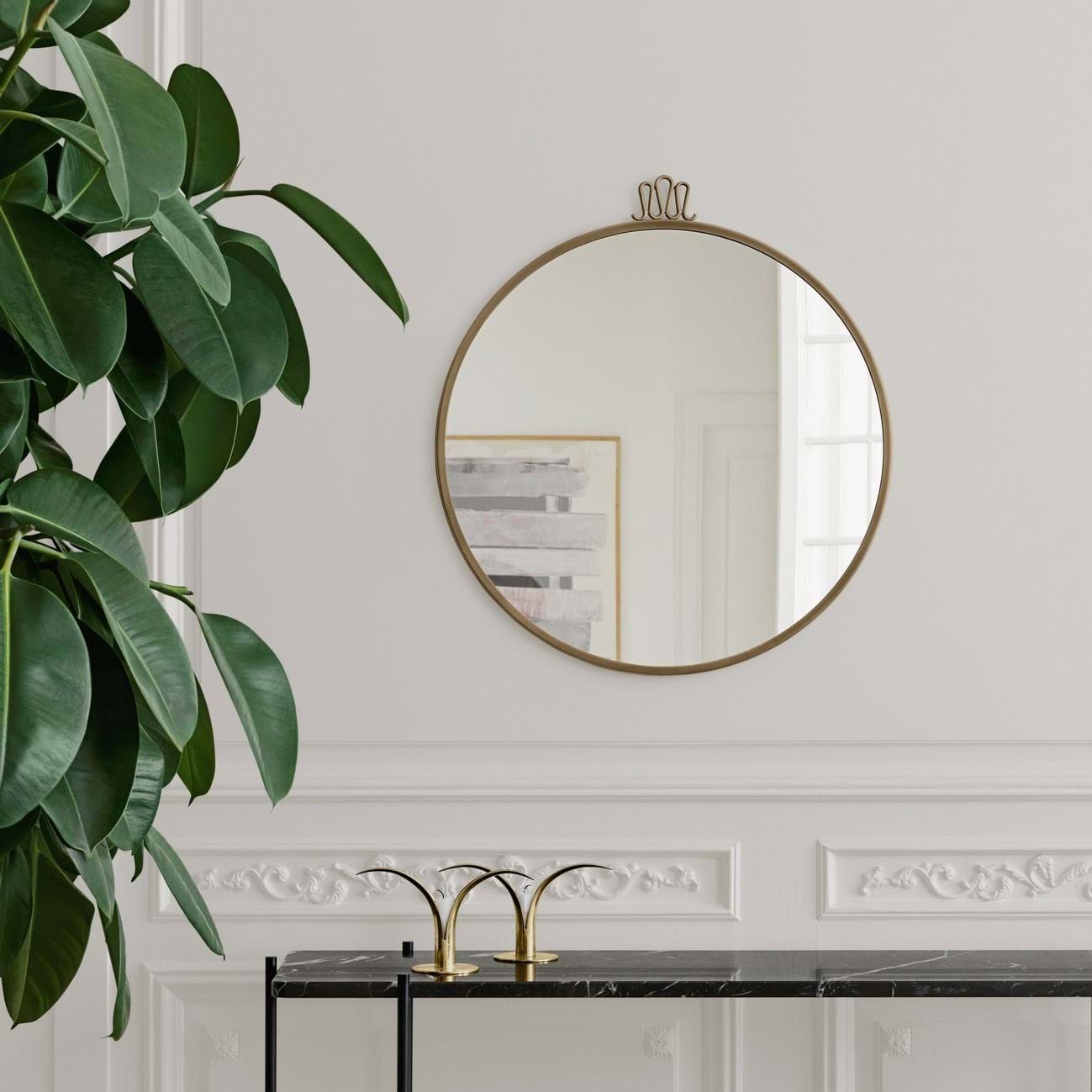 Randaccio Circular Mirror från Vålamagasinet Speglar, Gubi, Image-3