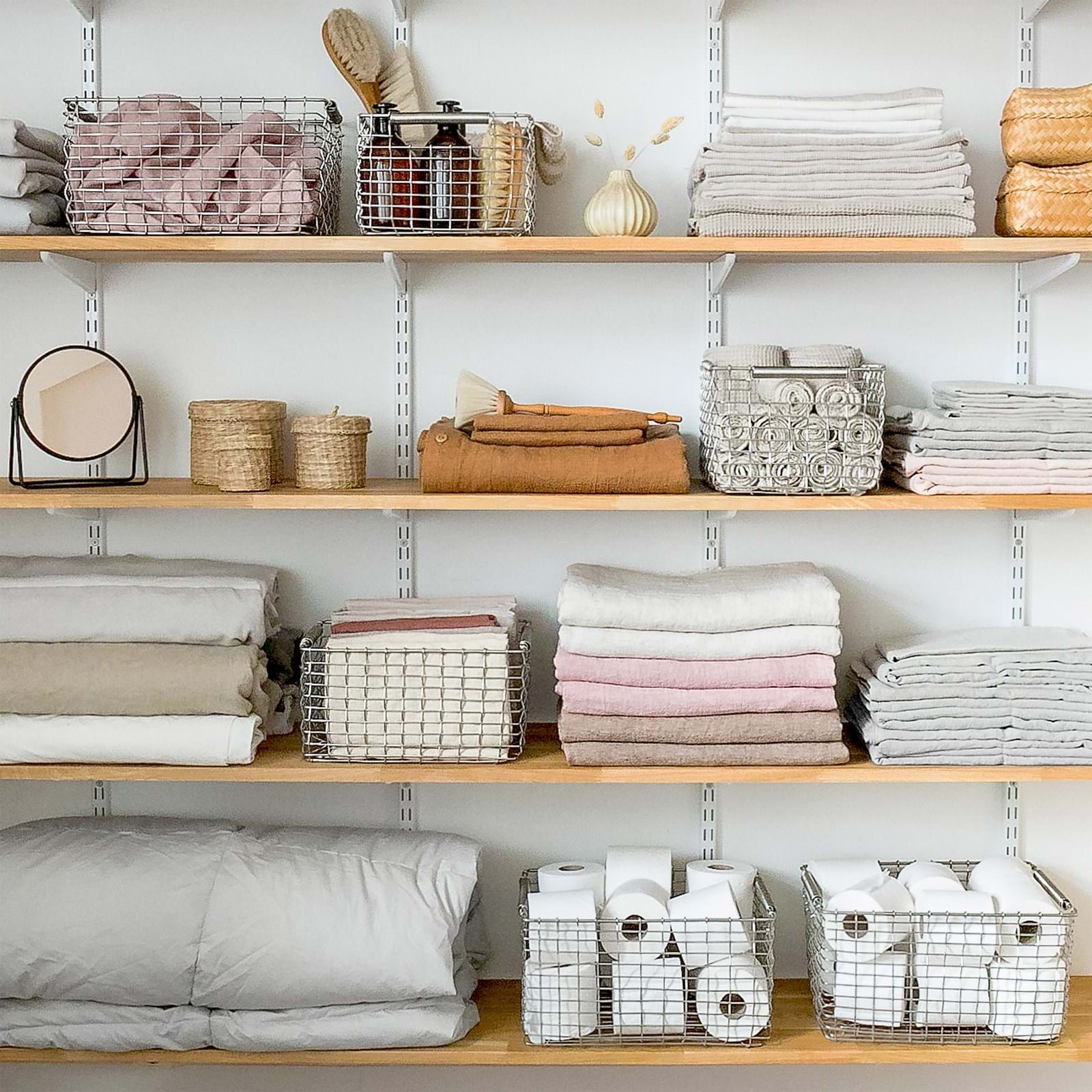 Basket Rectangular från Vålamagasinet Småförvaring, Korbo, Image-4