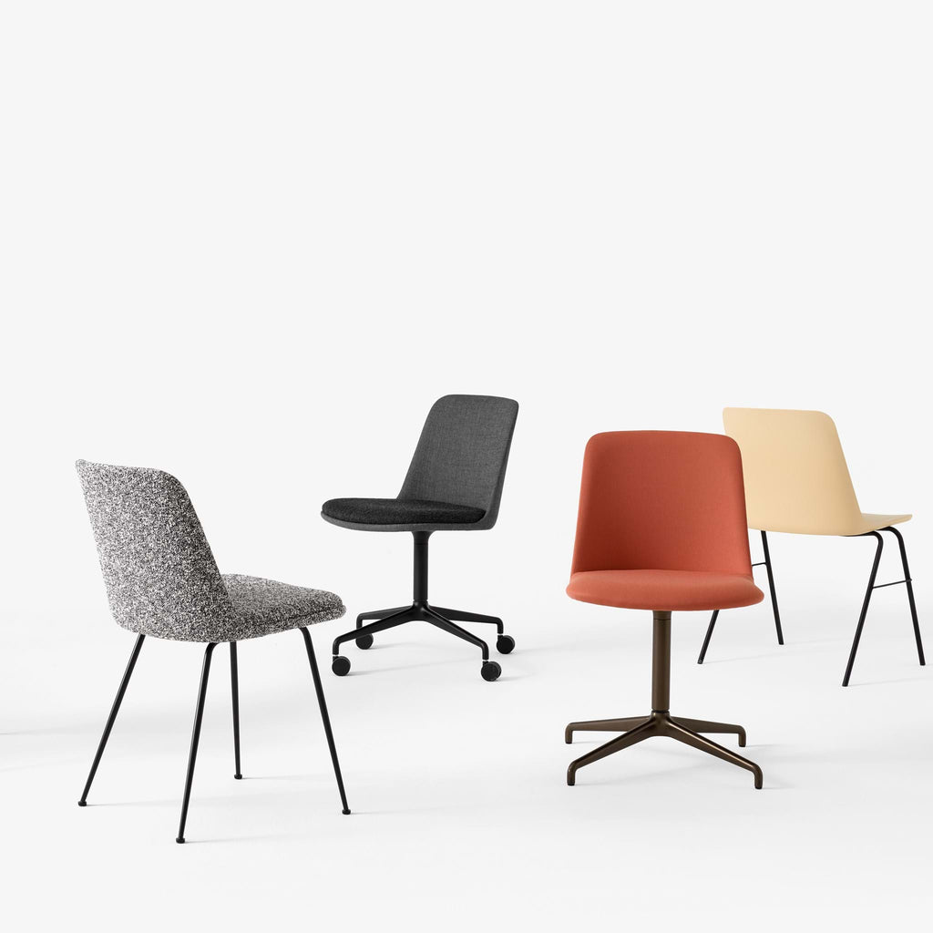 Rely Chair HW23 Black Swivel Base från Vålamagasinet Skrivbordsstolar, &Tradition, Image-4