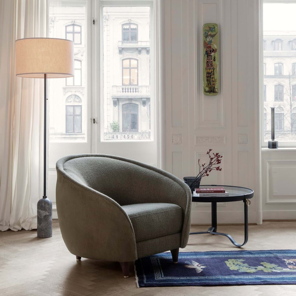Revers Lounge Chair Fully Upholstered från Vålamagasinet Fåtöljer, Gubi, Image-2