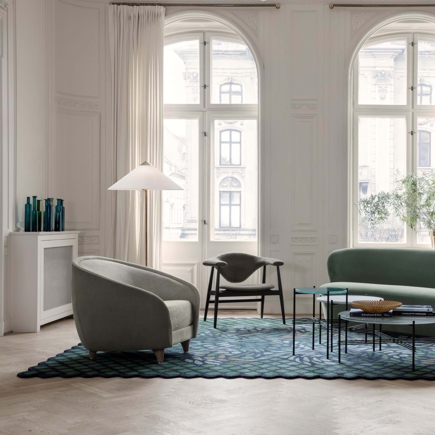 Revers Lounge Chair Fully Upholstered från Vålamagasinet Fåtöljer, Gubi, Image-3