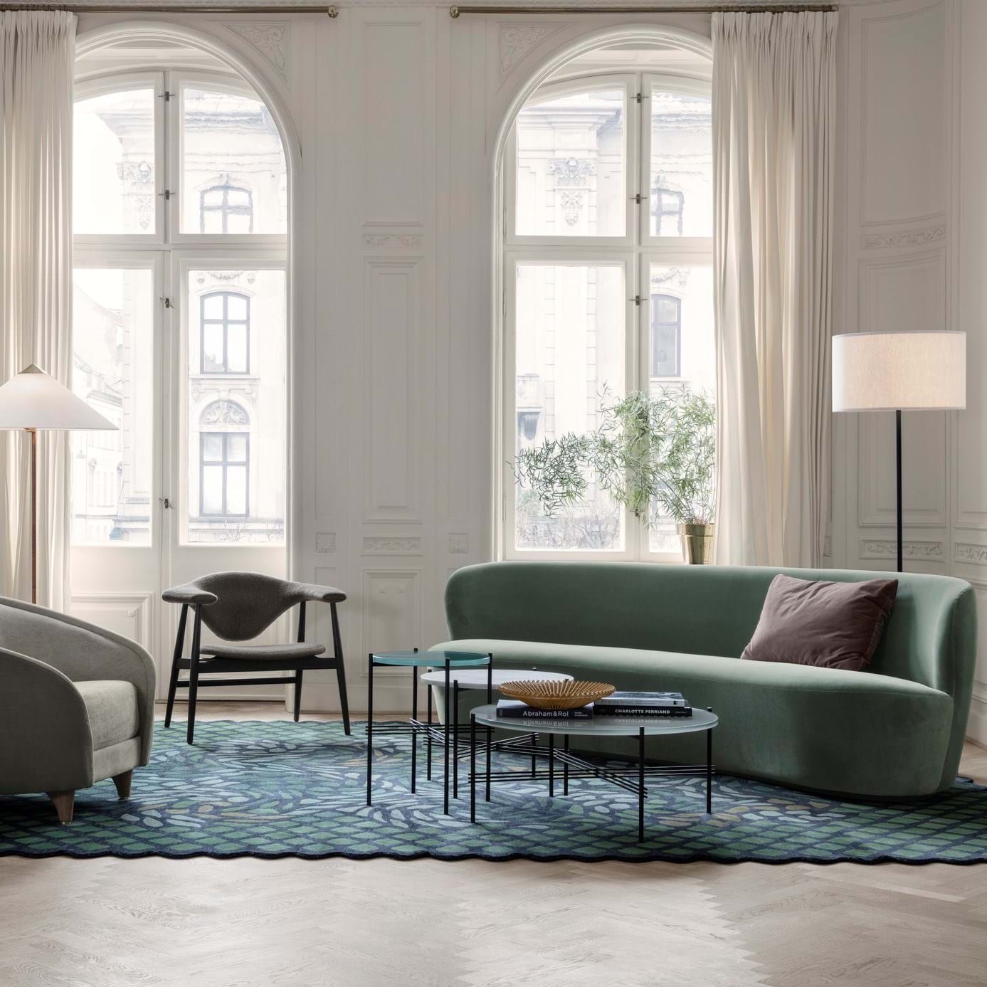 Stay Sofa Black Base 220x95 cm från Vålamagasinet Soffor, Gubi, Image-4