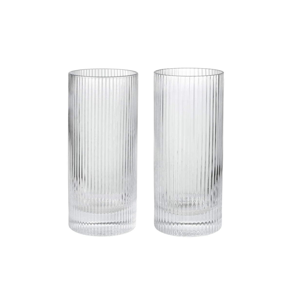Ripple Highball Glasses Set of 2