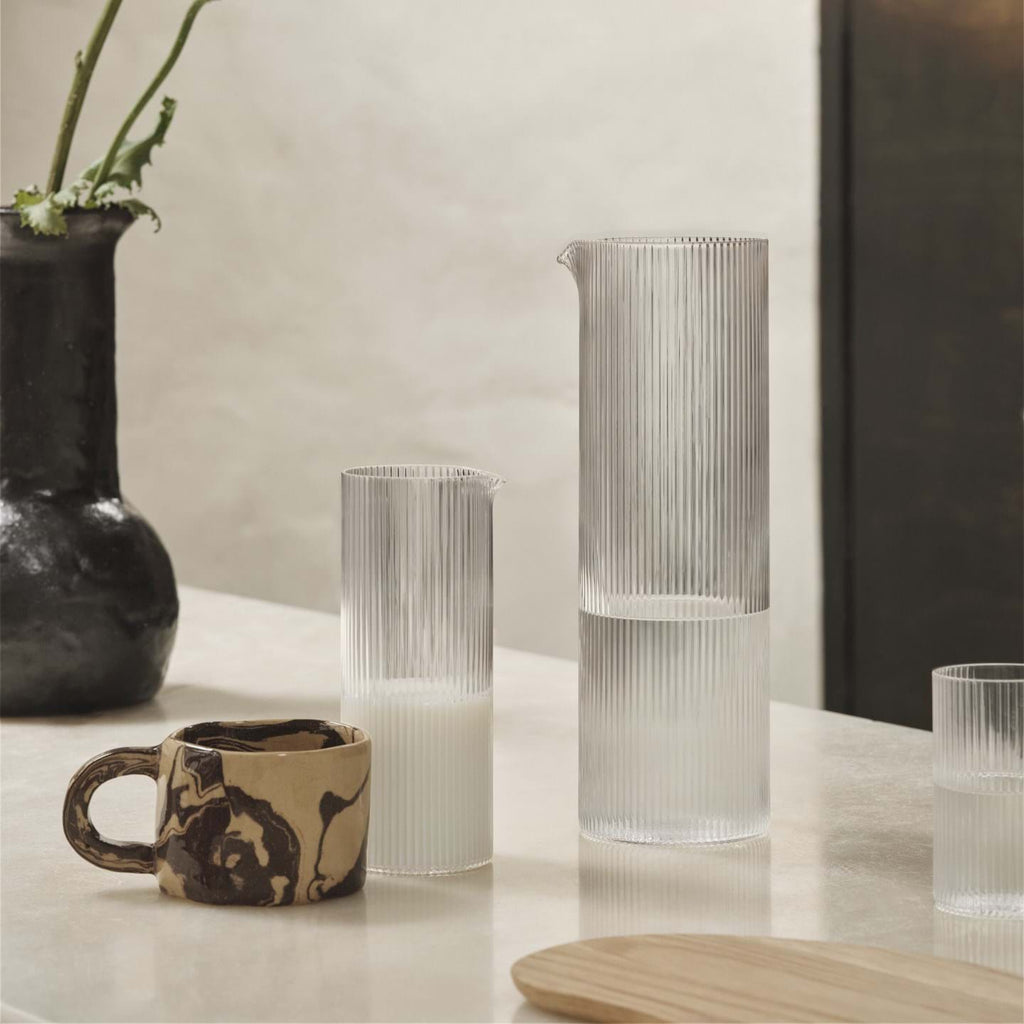 Ripple Milk Jug från Vålamagasinet Termosar och karaffer, Ferm Living, Image-2