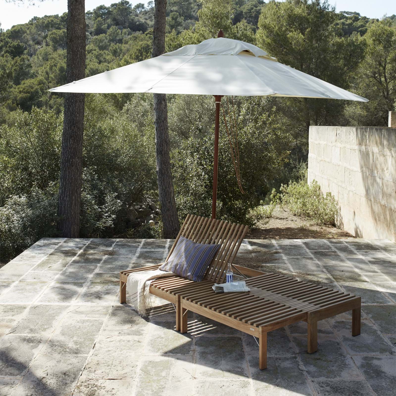 Riviera Sunbed från Vålamagasinet Solstolar utemöbler, Skagerak, Image-2