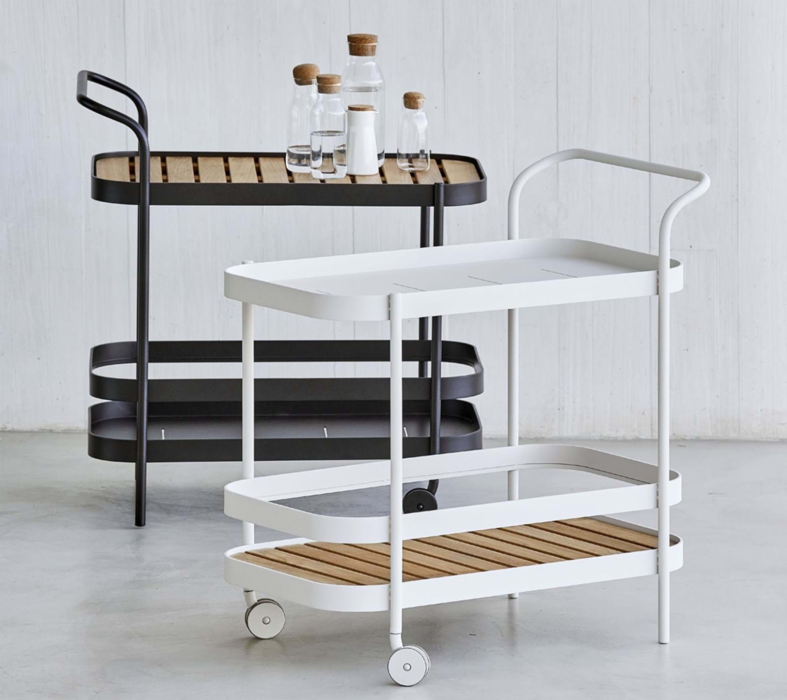 Roll Barvagn från Vålamagasinet Serveringsvagnar och rullbord, Cane-line, Image-3