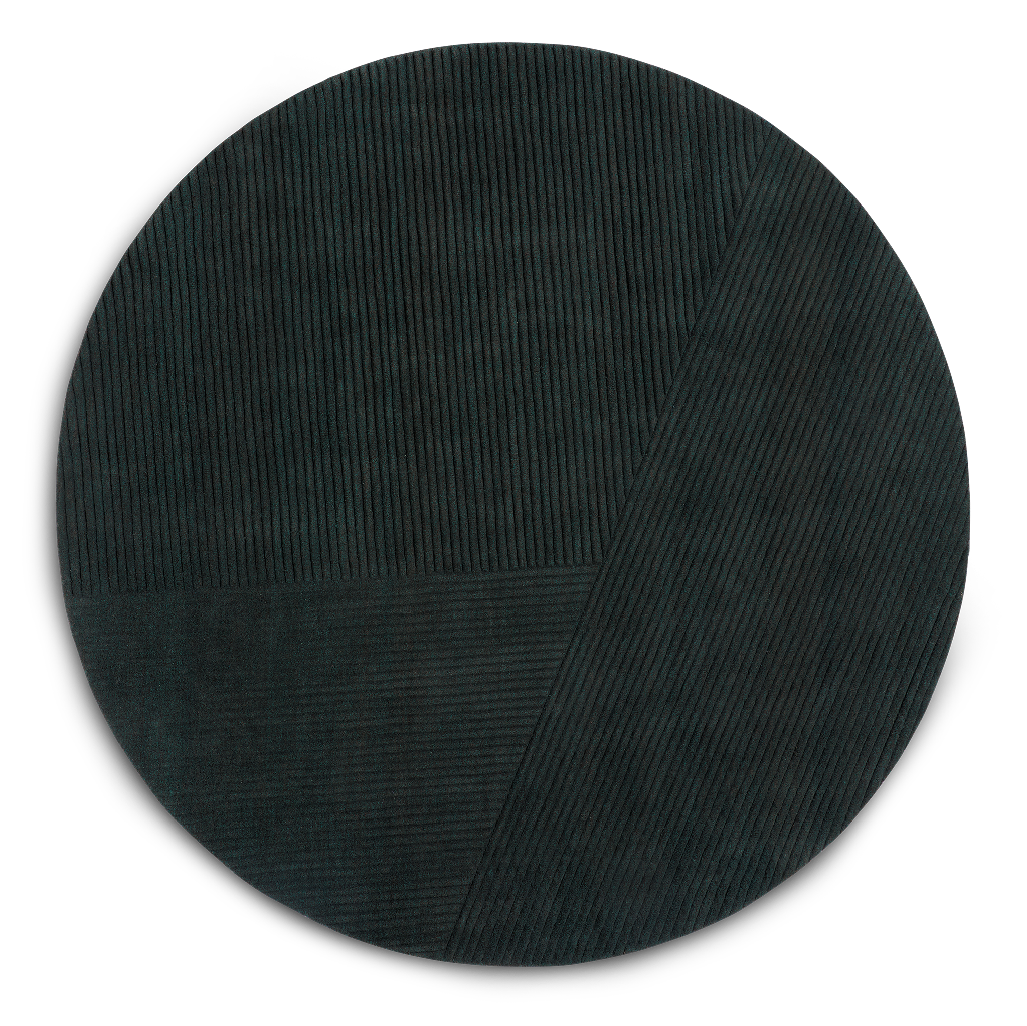 Row Rug Circular från Vålamagasinet Ullmattor, Northern, Image-1