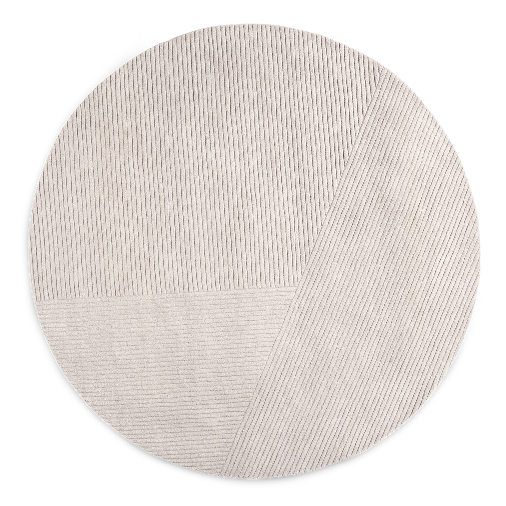 Row Rug Circular från Vålamagasinet Ullmattor, Northern, Image-1