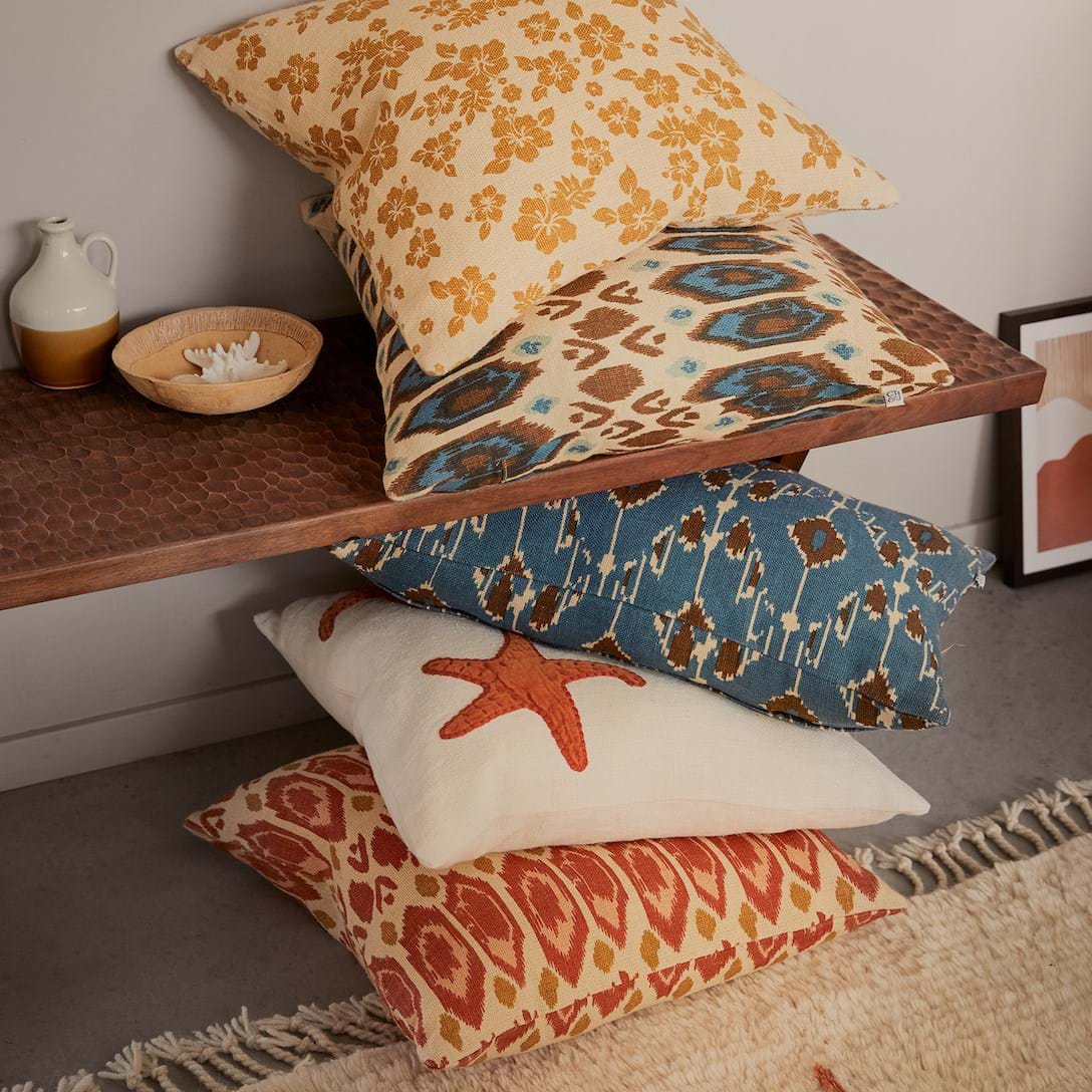 Star Fish Linen Cushion Cover 50x50 från Vålamagasinet Prydnadskuddar, Chhatwal & Jonsson, Image-2