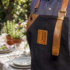 Grillförkläde Canvas från Vålamagasinet Kökstillbehör, Solstickan, Image-4