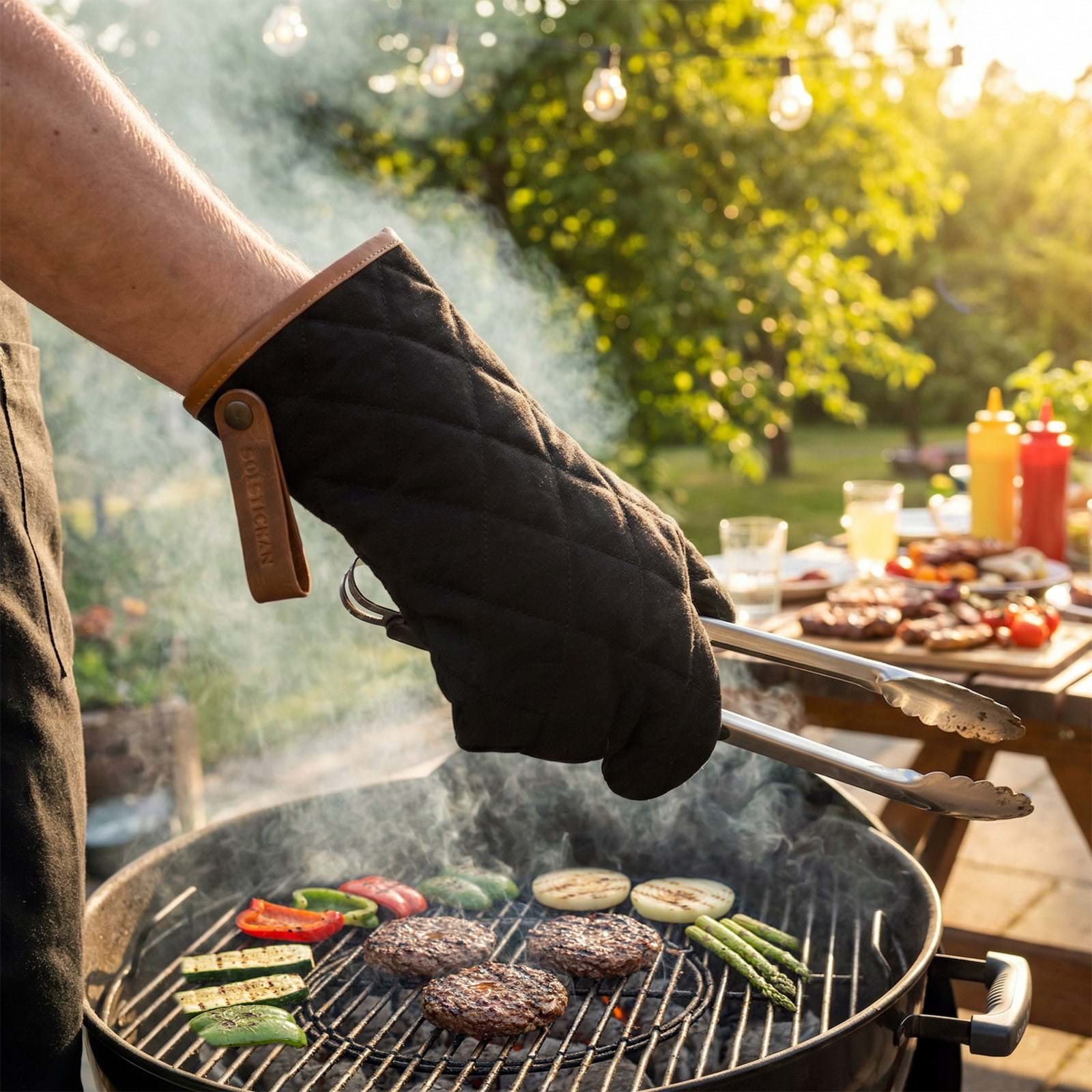 Grillvante Canvas från Vålamagasinet Kökstillbehör, Solstickan, Image-2