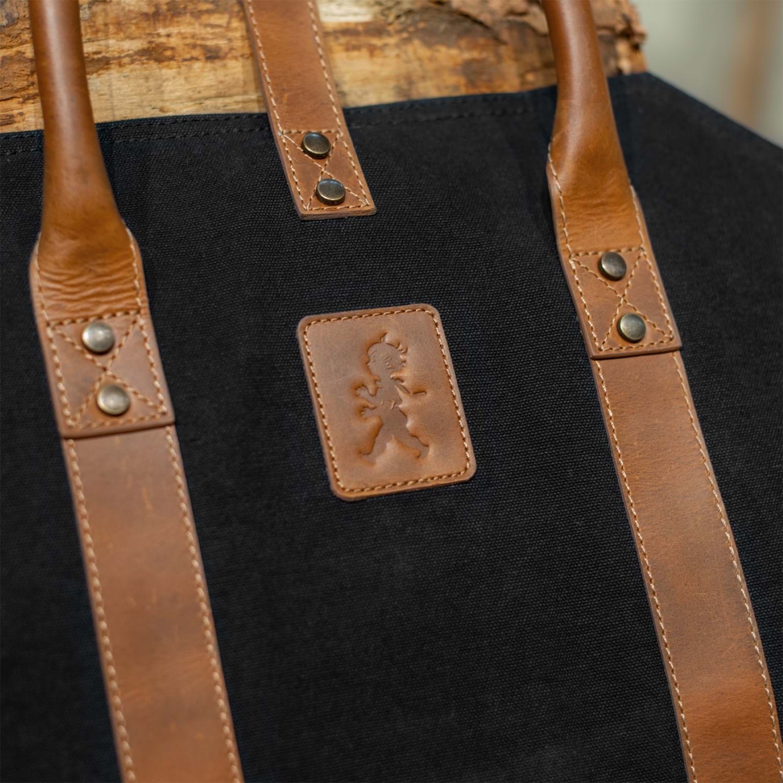 Vedkorg Canvas från Vålamagasinet Småförvaring, Solstickan, Image-4