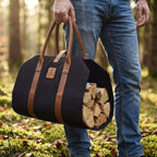 Vedkorg Canvas från Vålamagasinet Småförvaring, Solstickan, Image-6