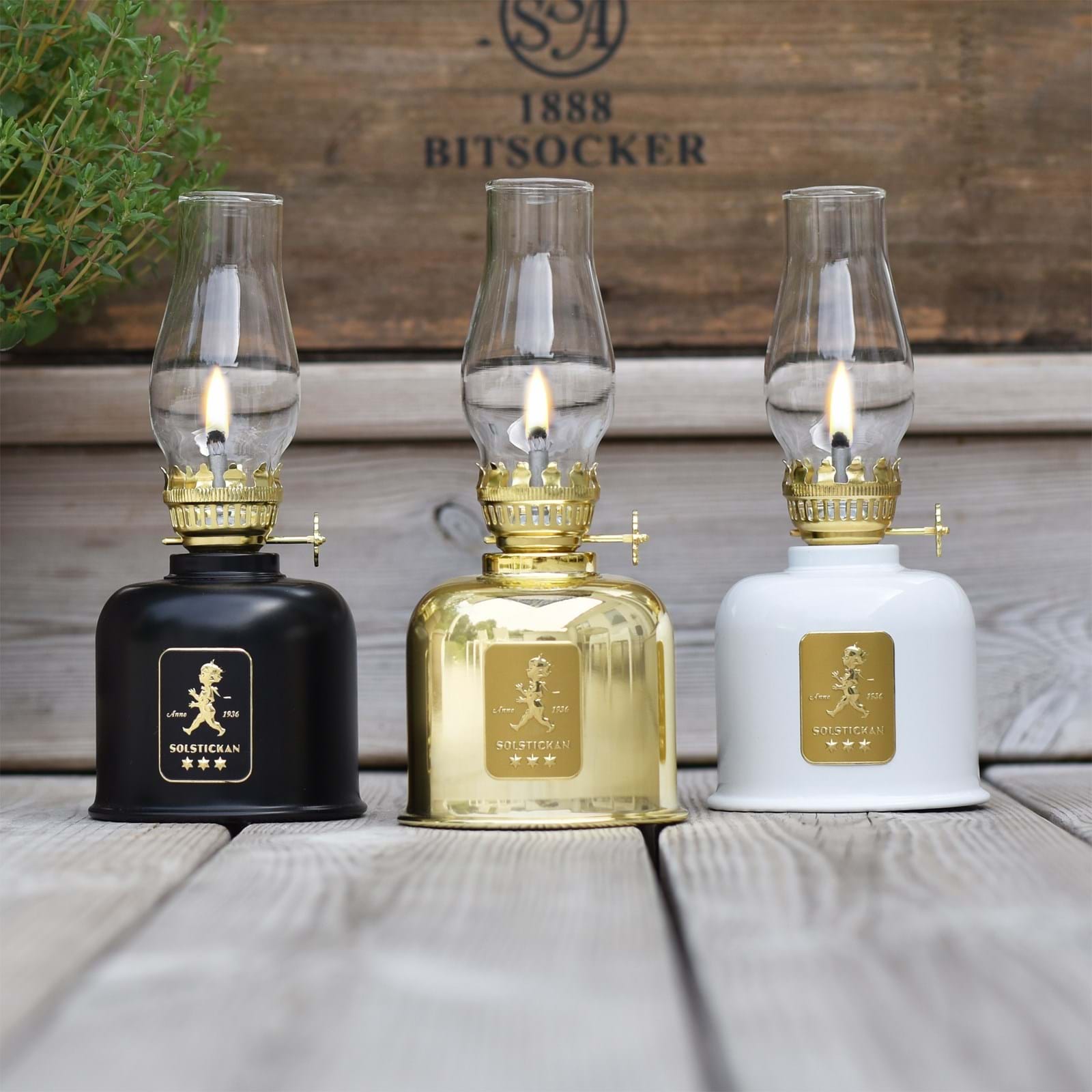 Solstickan Fotogenlampa från Vålamagasinet Ljusstakar och ljuslyktor, Solstickan, Image-2