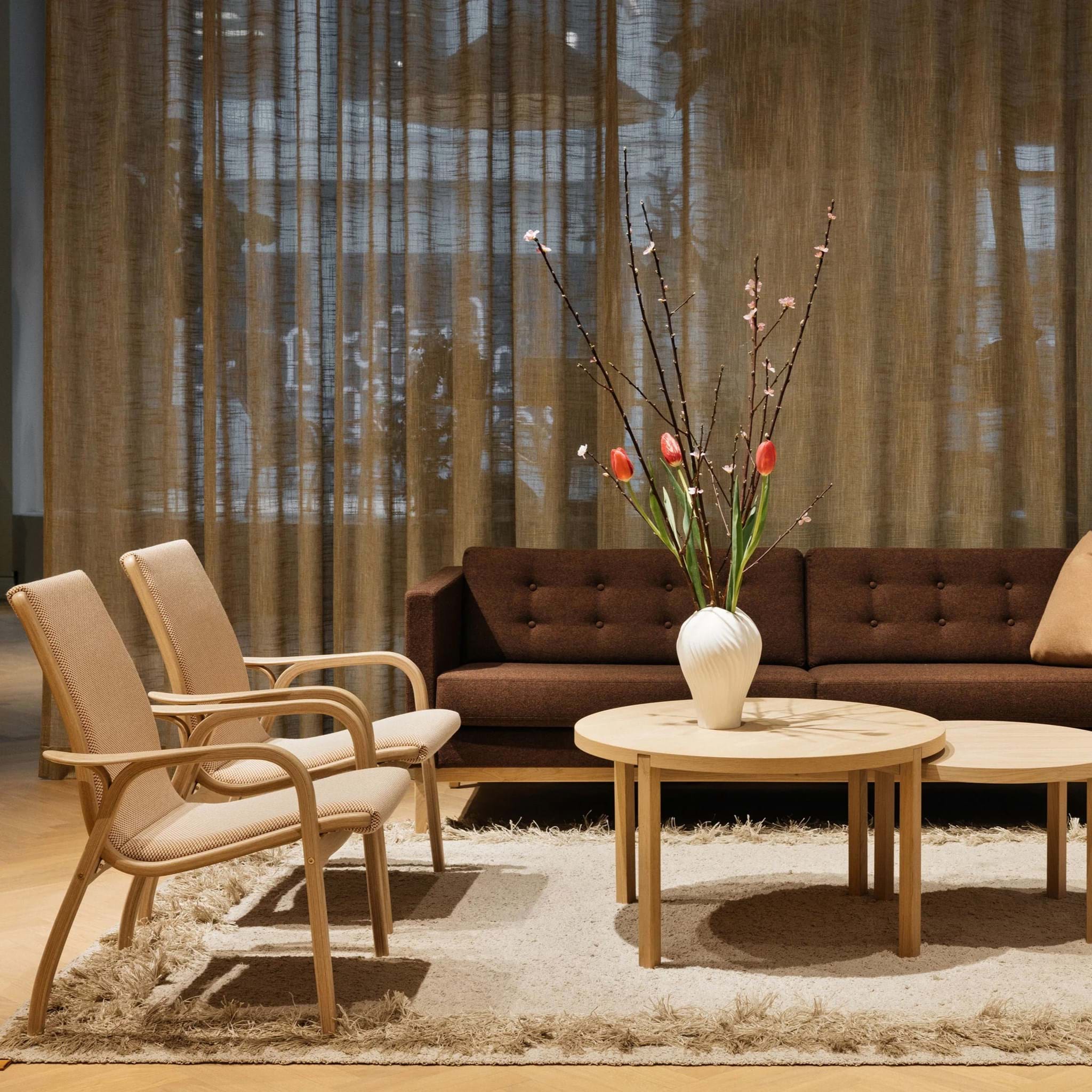 Laminett Fåtölj Ek Oljad från Vålamagasinet Fåtöljer, Swedese, Image-3