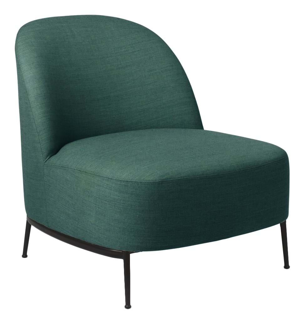 Sejour Lounge Chair Black Matt Base från Vålamagasinet Fåtöljer, Gubi, Image-1