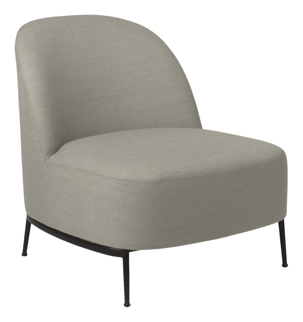 Sejour Lounge Chair Black Matt Base från Vålamagasinet Fåtöljer, Gubi, Image-1