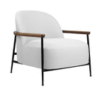 Sejour Lounge Chair With Walnut Armrests Black Matt Base från Vålamagasinet Fåtöljer, Gubi, Image-1