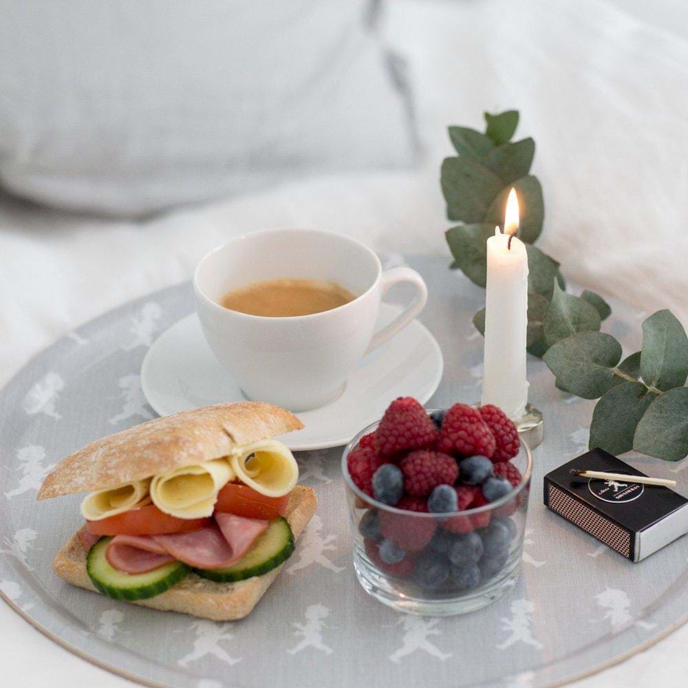 Solstickan Rund Bricka från Vålamagasinet Brickor och underlägg, Solstickan, Image-2