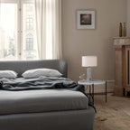 Ts Coffee Table Ø55 cm Black Frame från Vålamagasinet Soffbord, Gubi, Image-2