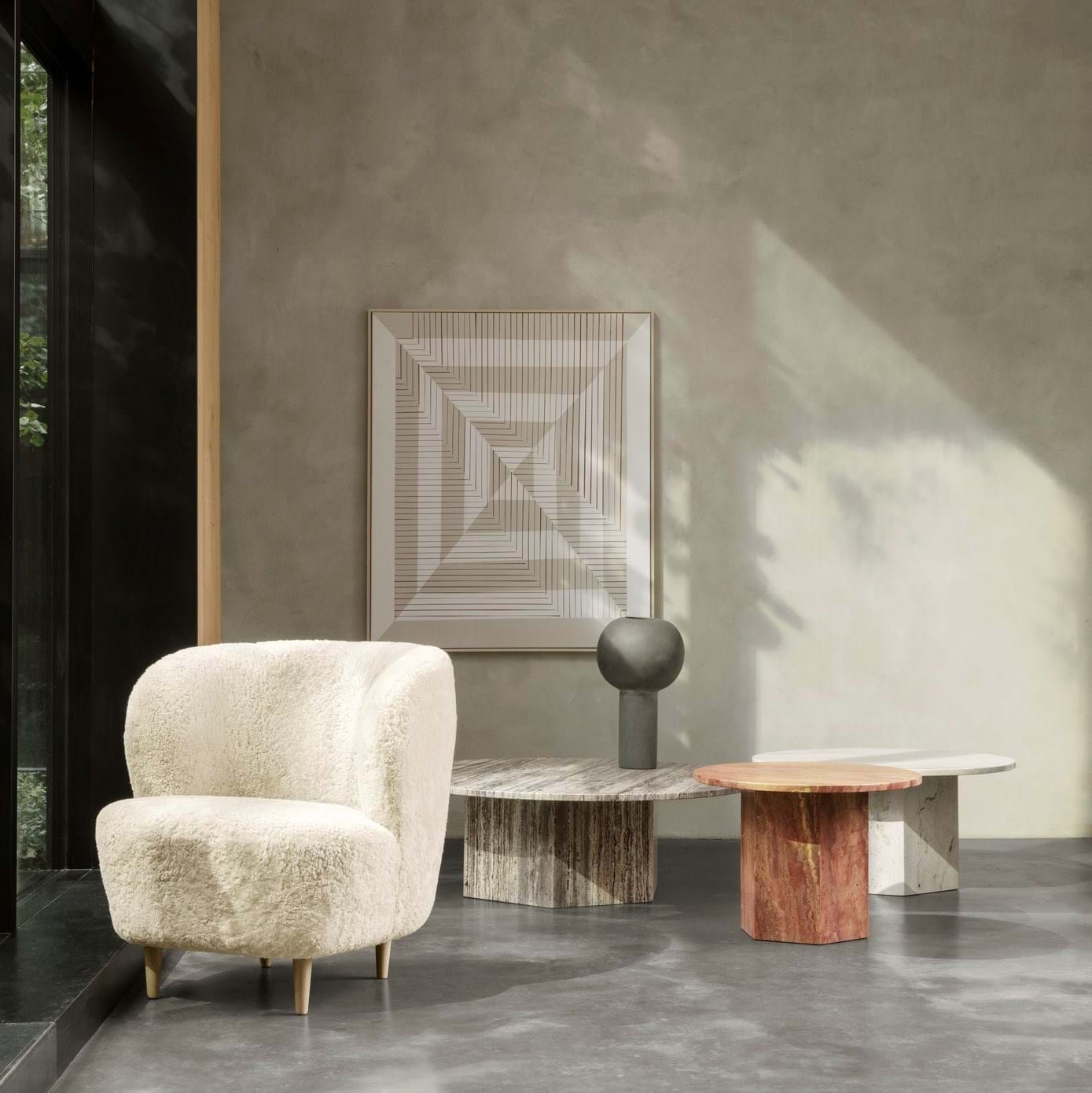 Stay Lounge Chair Small Wooden Legs från Vålamagasinet Fåtöljer, Gubi, Image-2