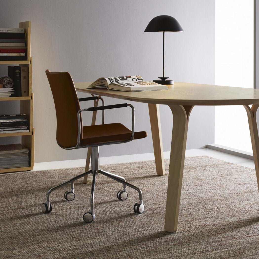 Stella Karmstol Med Hjul från Vålamagasinet Skrivbordsstolar, Swedese, Image-5