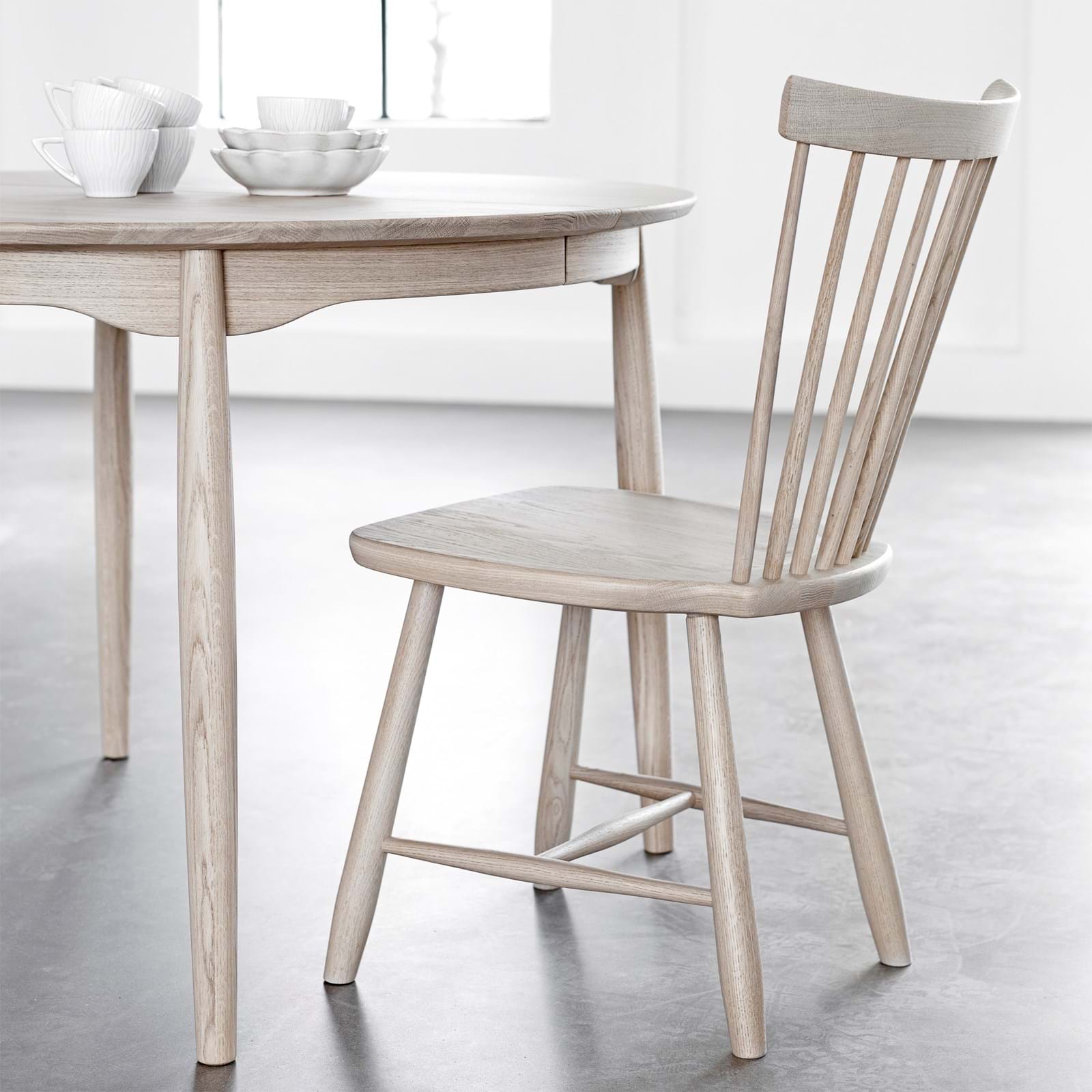 Lilla Åland Stol Ek från Vålamagasinet Matstolar, Stolab, Image-2