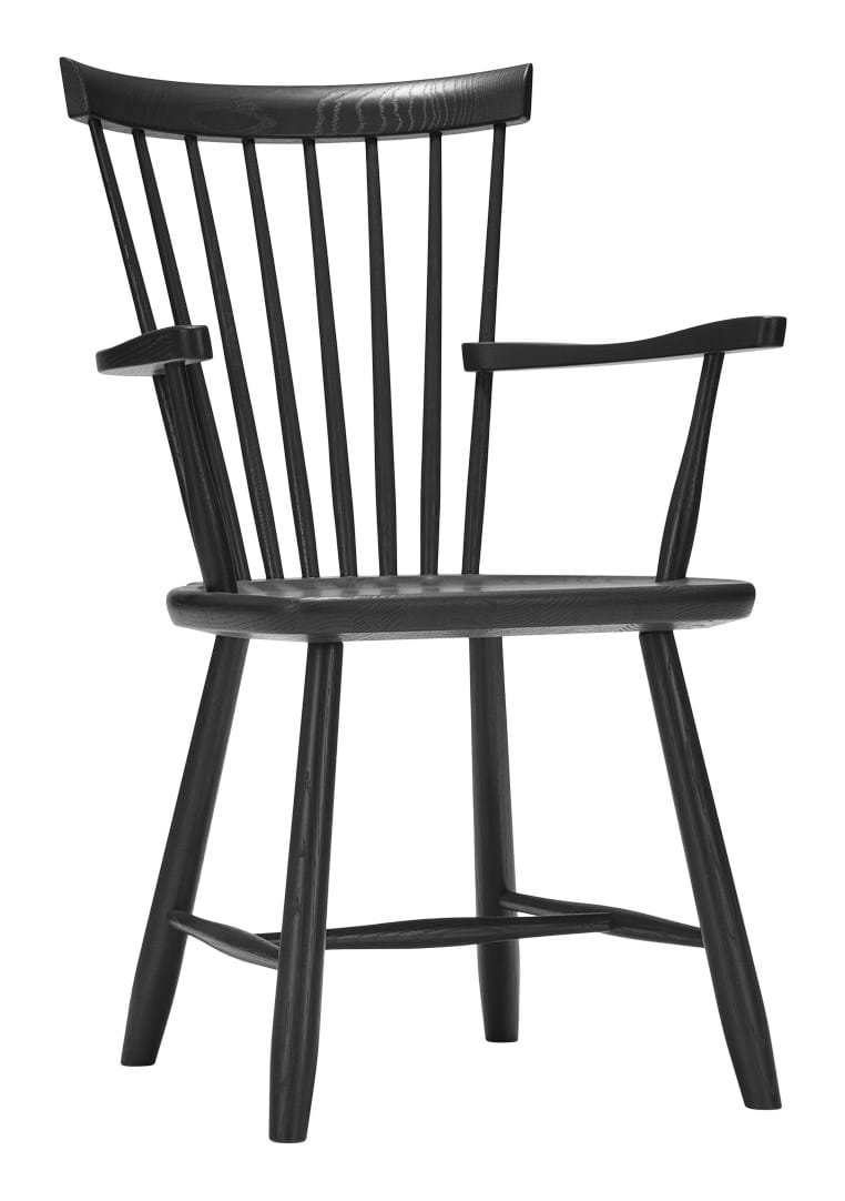 Lilla Åland Karmstol Ek från Vålamagasinet Matstolar, Stolab, Image-1