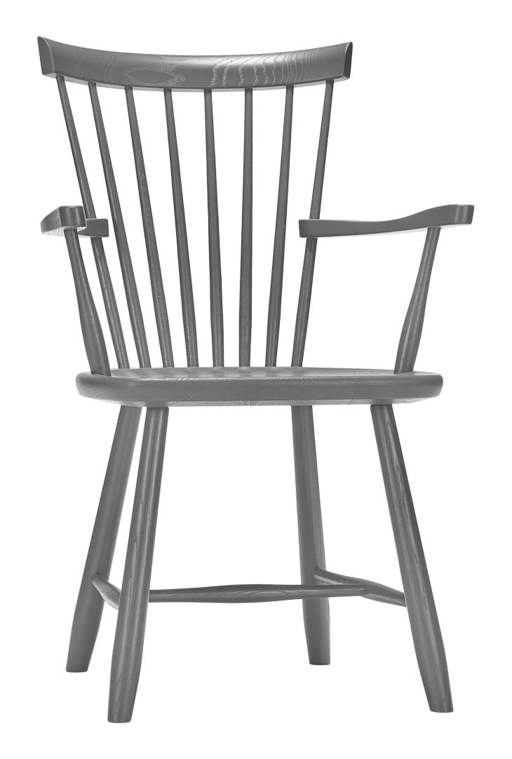 Lilla Åland Karmstol Ek från Vålamagasinet Matstolar, Stolab, Image-1