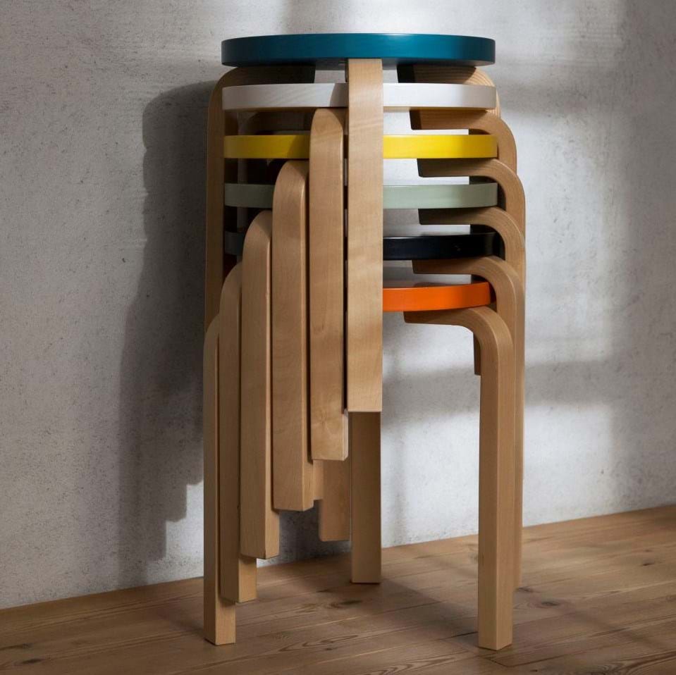 Stool 60 från Vålamagasinet Pallar och bänkar, Artek, Image-2