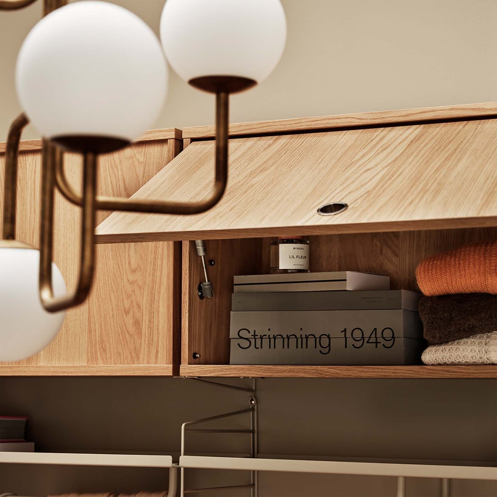 String Överskåp 78x30 från Vålamagasinet Hyllor, String, Image-3