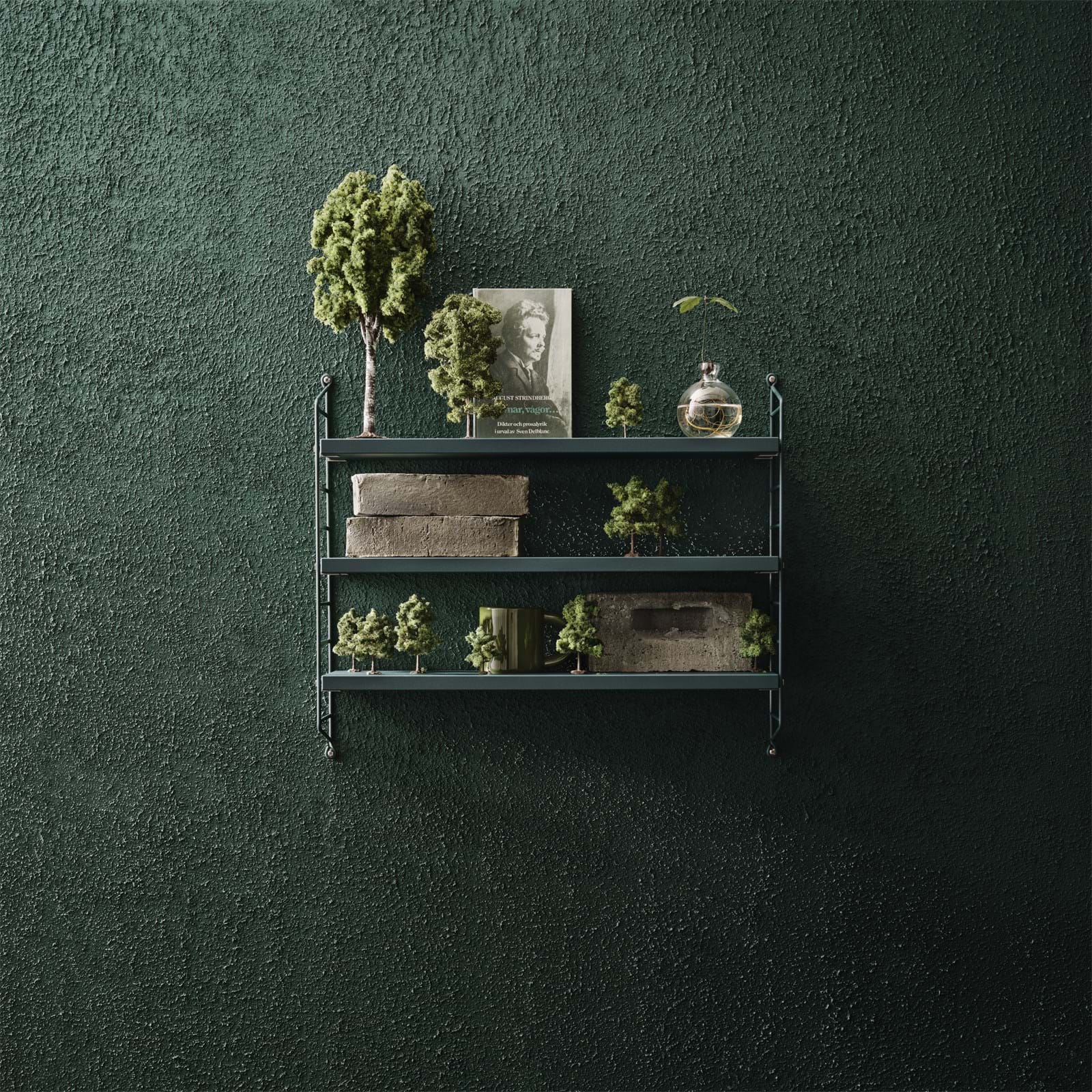 String Pocket Hylla från Vålamagasinet Hyllor, String, Image-2