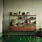 String Skåp/2 lådor 78x30 från Vålamagasinet Hyllor, String, Image-3