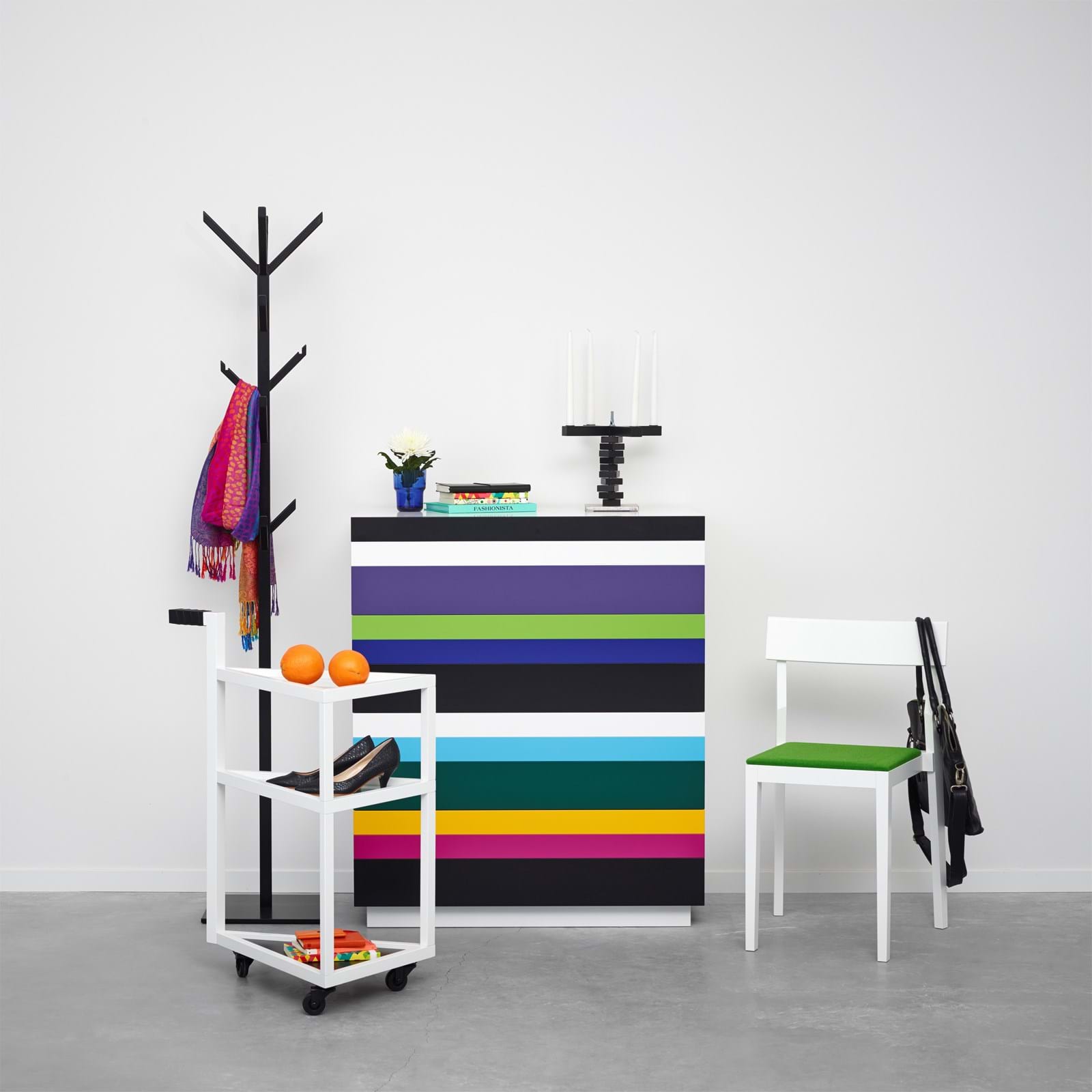 Stripe Storage Multicolour från Vålamagasinet Skåp och vitrinskåp, A2 Designers, Image-3