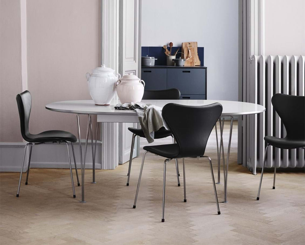 Superellips B611 Matbord 135x90 cm från Vålamagasinet Matbord, Fritz Hansen, Image-3