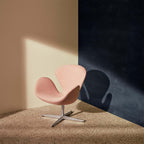 Svanen Fåtölj Tyg från Vålamagasinet Fåtöljer, Fritz Hansen, Image-2