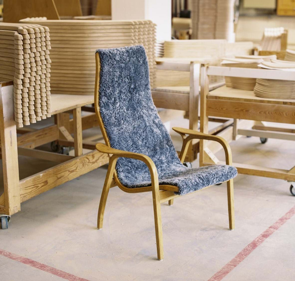 Lamino Fåtölj Ek Vitpigmenterad från Vålamagasinet Fåtöljer, Swedese, Image-5