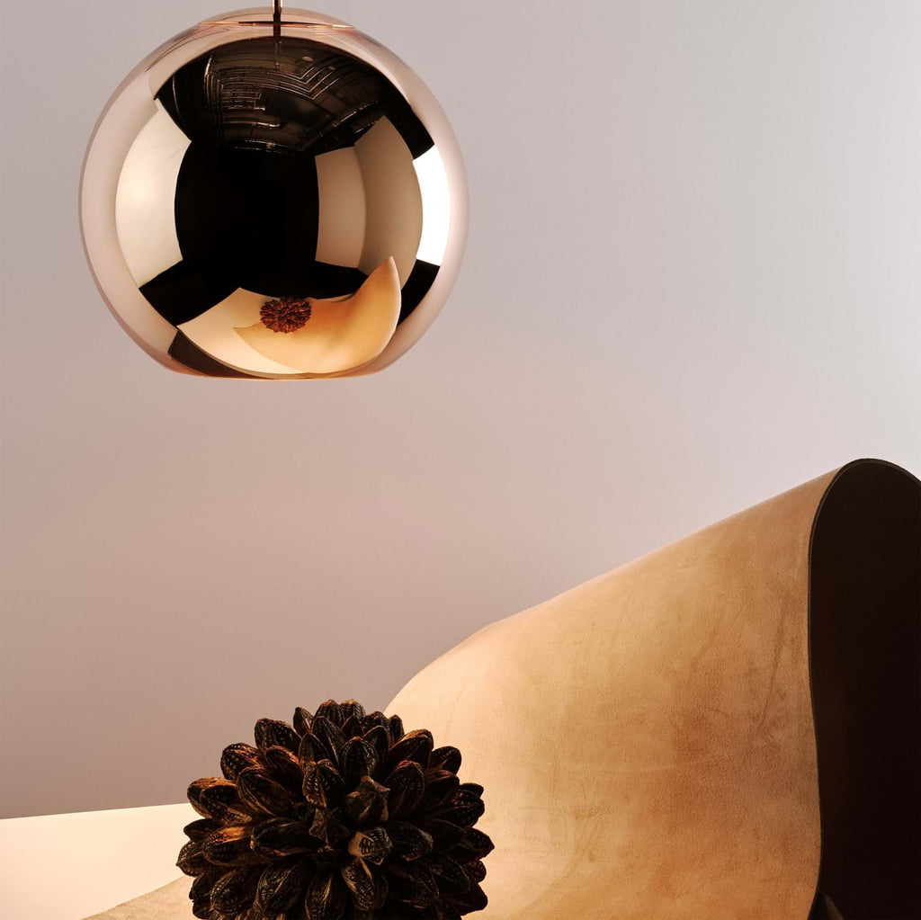 Copper Round 25 cm från Vålamagasinet Taklampor, Tom Dixon, Image-4