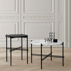 Ts Coffee Table Ø55 cm Black Frame från Vålamagasinet Soffbord, Gubi, Image-4