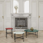 Ts Coffee Table Ø55 cm Black Frame från Vålamagasinet Soffbord, Gubi, Image-3