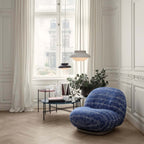 Ts Coffee Table Ø80 cm Brass Frame från Vålamagasinet Soffbord, Gubi, Image-2