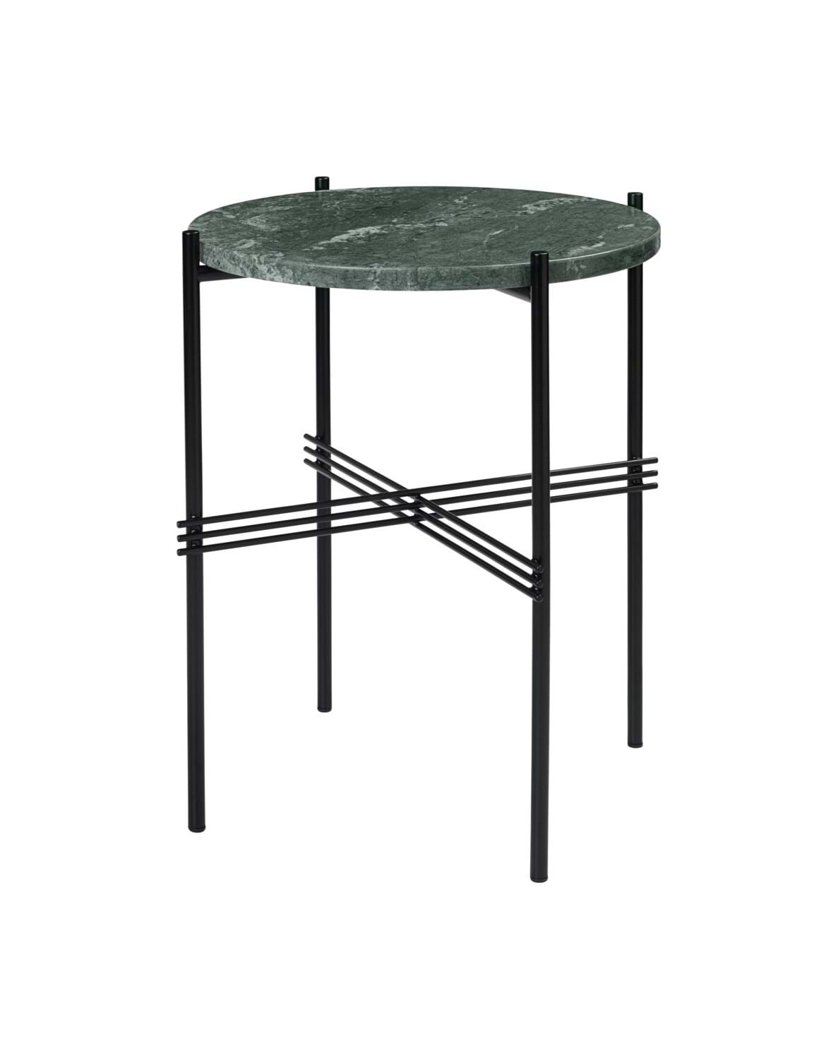 Ts Side Table Ø40 cm Black Frame från Vålamagasinet Sidobord, Gubi, Image-1