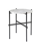 Ts Side Table Ø40 cm Black Frame från Vålamagasinet Sidobord, Gubi, Image-1