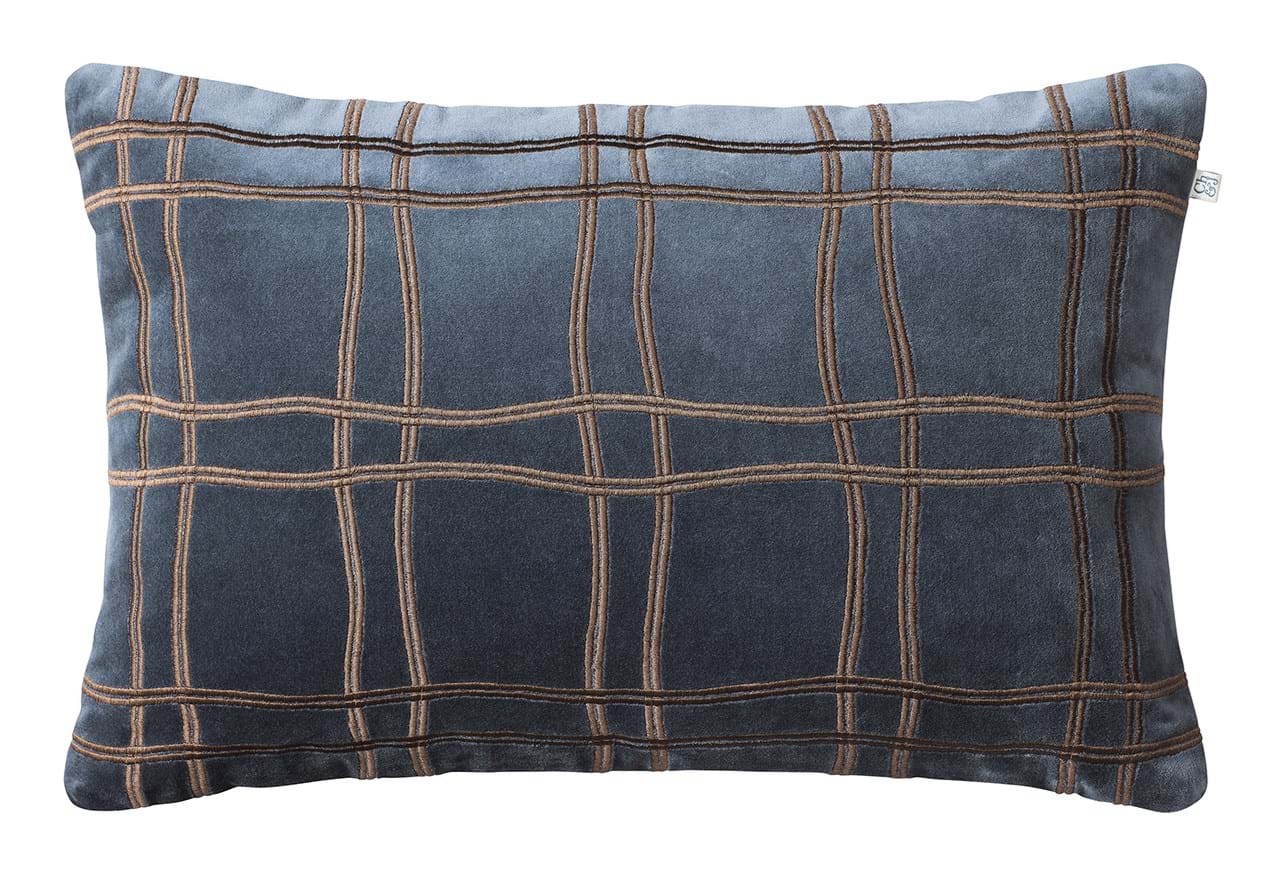 Tattersall Velvet Cushion Cover 40x60 från Vålamagasinet Prydnadskuddar, Chhatwal & Jonsson, Image-1