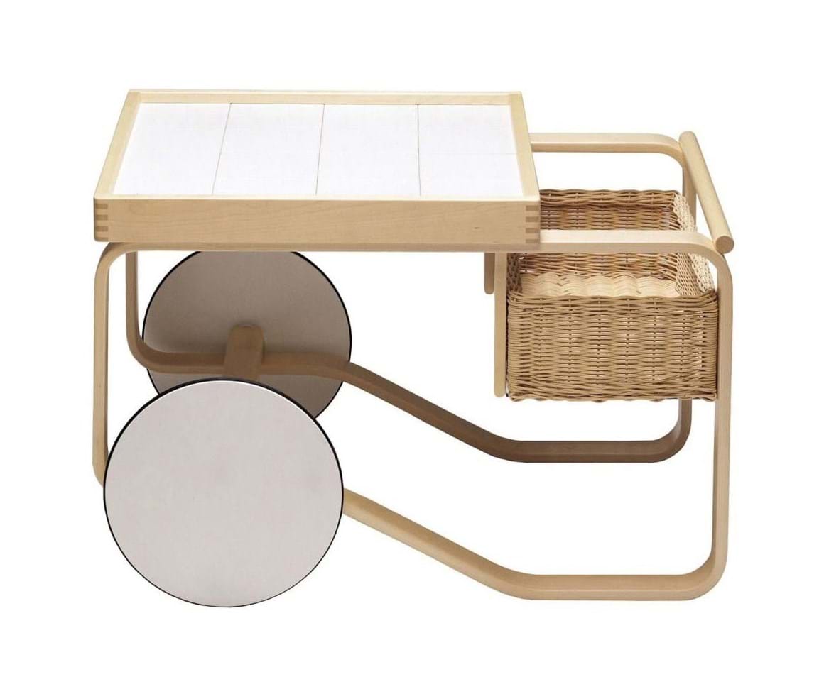 Tea Trolley 900 från Vålamagasinet Serveringsvagnar och rullbord, Artek, Image-1