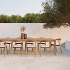 Bok Outdoor Dining Table från Vålamagasinet Matbord utemöbler, Ethnicraft, Image-2