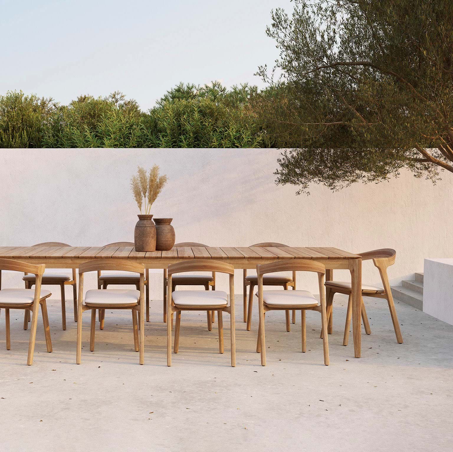 Bok Outdoor Dining Table från Vålamagasinet Matbord utemöbler, Ethnicraft, Image-2