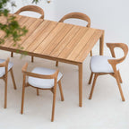 Bok Outdoor Dining Table från Vålamagasinet Matbord utemöbler, Ethnicraft, Image-3